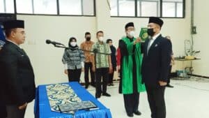 Pelantikan Pejabat Penyuluh Narkoba Ahli Madya BNNP Sumatera Selatan