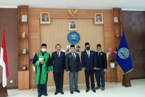 Pelantikan Pejabat Penyuluh Narkoba Ahli Madya BNNP Sumatera Selatan