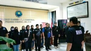 Giat Razia Gabungan BNNP Sumsel dan Polresta Palembang Giat Razia Gabungan BNNP Sumsel dan Polresta Palembang