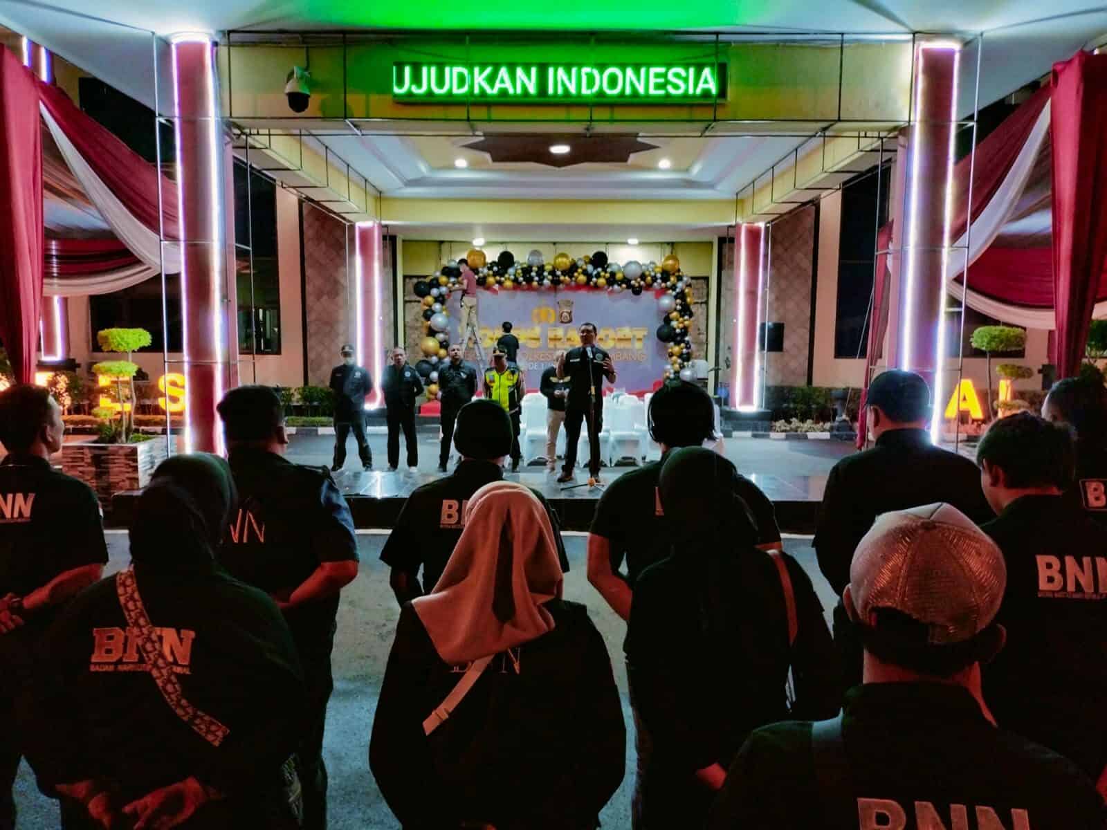 Giat Razia Gabungan BNNP Sumsel dan Polresta Palembang Giat Razia Gabungan BNNP Sumsel dan Polresta Palembang