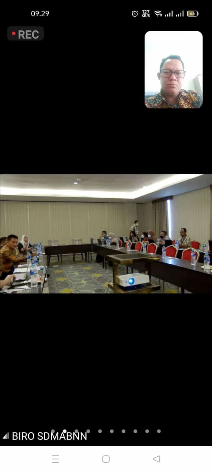 Kegiatan sosialisasi tata cara pelaksanaansidang majelis kehormatan kode etik (MKKE) dan sidang disiplin di lingkungan BNN oleh Biro SDMA BNN Kegiatan sosialisasi tata cara pelaksanaansidang majelis kehormatan kode etik (MKKE) dan sidang disiplin di lingkungan BNN oleh Biro SDMA BNN
