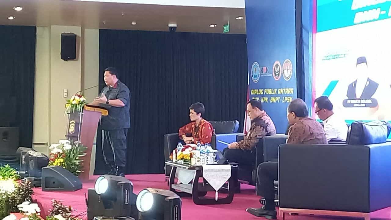 4 Petinggi Lembaga Negara Kumpul di Mapolda Sumatera Selatan