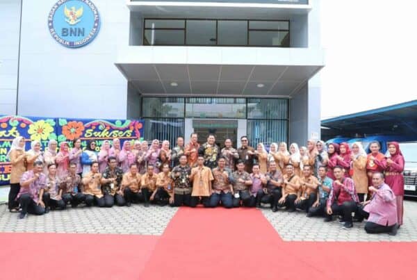 Kunjungan Kerja Kepala BNN RI ke BNN Provinsi Sumatera Selatan