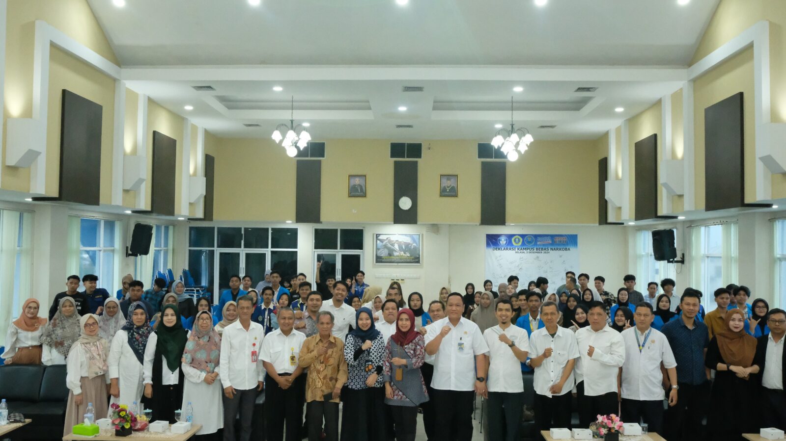 UPGRIP Komitmen Wujudkan Kampus Bersih Narkoba UPGRIP Komitmen Wujudkan Kampus Bersih Narkoba